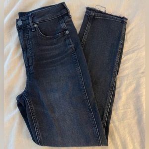 GAP High Rise Vintage Slim Jeans with Washwell Black Size 27 4R